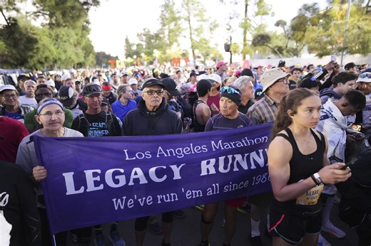 Global athletes, young runners take on 41st LA Marathon