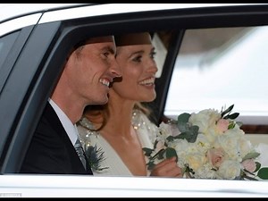 STOP PRESS happy couple...Andy Murray and Kim Sears married in Dunblane Cathedral