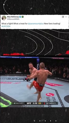 Dustin Poirier REACTS to Paddy Pimblett vs Justin Gaethje FIGHT HIGHLIGHTS UFC 324