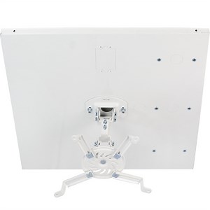 White Universal Drop Ceiling Projector Mount