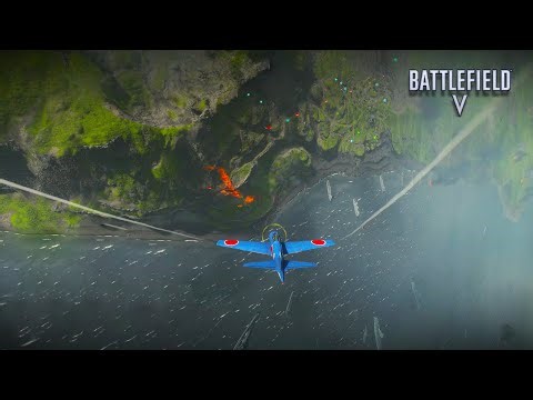 Battlefield 5: Zero A6M5 Pushes Limits on Iwo Jima with 42 Kills!