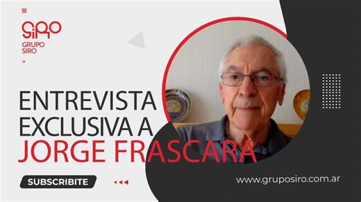 Entrevista a Jorge Frascara: Reflexiones sobre Diseño y Comunicación - Grupo Siro (04/09/24) | Nicolás Sícaro
