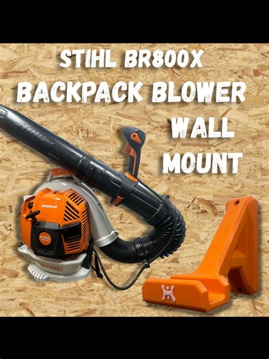 STIHL Backpack Blower BR800X MAGNUM Compatible Wall Mount Hanger - Etsy