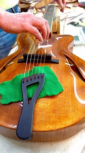 First string up on a Martin Taylor Joya. Sounding pretty sweet 🛠💪👍 | Fibonacci Guitars