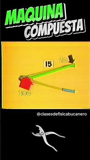 MAQUINA COMPUESTA #physics #fisica #scientist #science #mecanica #leyesdenewton #ciencia #newton