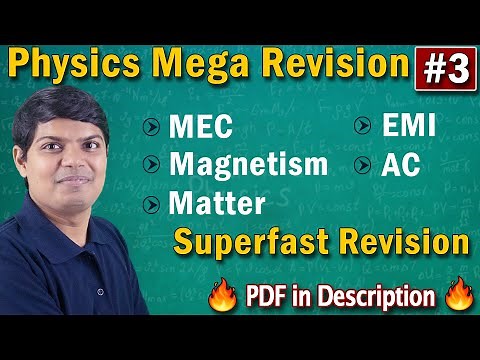 Magnetic Effect of Current, Magnetism, EMI & AC One-Shot Physics Revision | JEE, NEET, Class 12