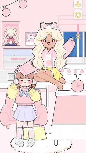 Dress Your Dolls in Super Cute Pink Outfits with Lovely Doll!