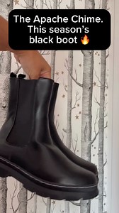 This season’s must-have women’s boot! 🖤 The Apache Chime mid-cut boot. Now just £25. These mid-cut boots feature a cosy plush lining. ✨Zip up and go in style! Check them out online 🖤 https://bit.ly/3N23jVy #blackboots #womensboots #cheapboots #viralboots | Wynsors