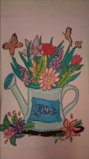 verschillende tekeningen voor oma🐻🎀✏️🌸💕✨️❤️