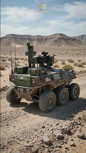Meet the CRAB-M, an advanced unmanned ground vehicle