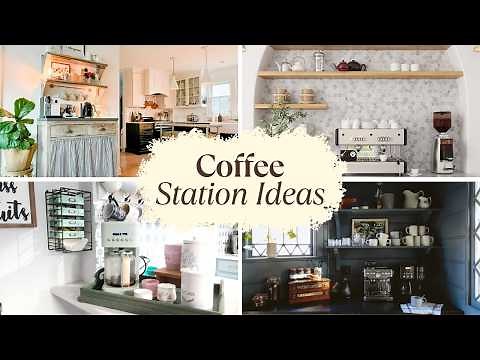 New! 2026 Coffee Station Ideas for Home with Decorations | Coffee Bar Ideas for Small Space