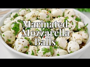 Marinated Mozzarella Balls
