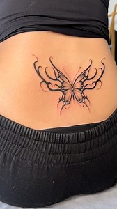 Tattoo ideas🖤❤ #lowerbacktattoo | Tattoo Lovers