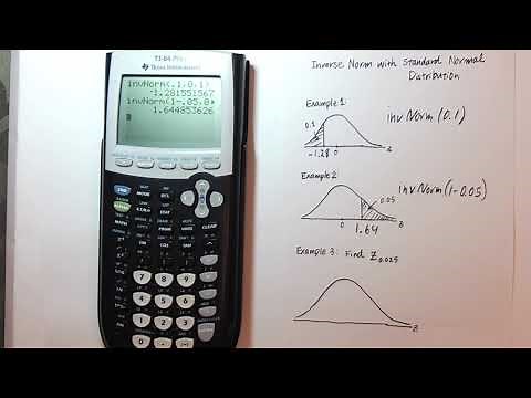 Inverse Norm using a TI-83/84 Graphing Calculator