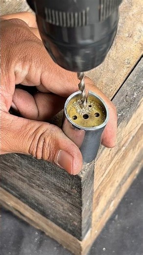 making a gas cable lock #shorts