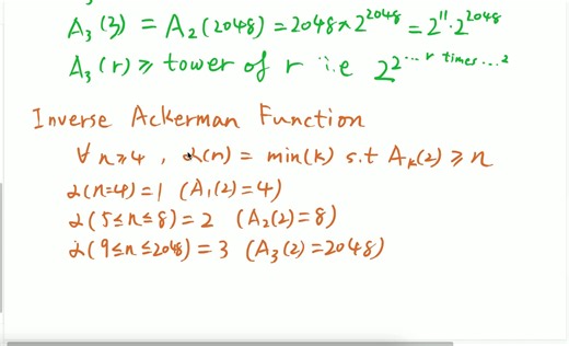 40-Ackermann函数(阿克曼函数)