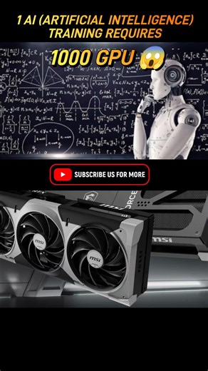 🔥 1 AI = 1000 GPU 🔥 #shorts #viralshorts #pc #computer #tech #retro