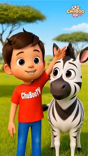 Z for Zebra That have Black and white stripes | learn ABCD With ChuBooTV | Nursery Rhymes #shorts