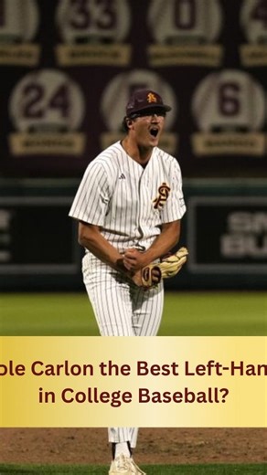 World Baseball Network on Instagram: "Cole Carlon was a first-team All-Big 12 reliever for the Arizona State Sun Devils in 2025 🔱🔥⚾️ The top 40 MLB Draft prospect may be college baseball’s best southpaw heading into 2026 👀 For more on Carlon, visit worldbaseball.com #baseball #collegebaseball #explore #viral #arizonastateuniversity"