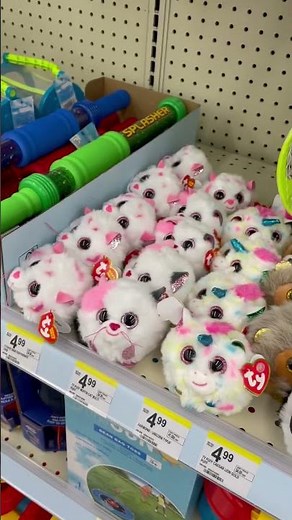 I just found some cute little TY puffies at Walgreens 🥰
