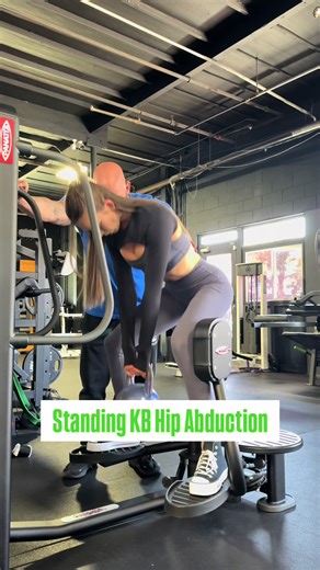 Standing Hip Abductions with Kettlebell: Get Stronger