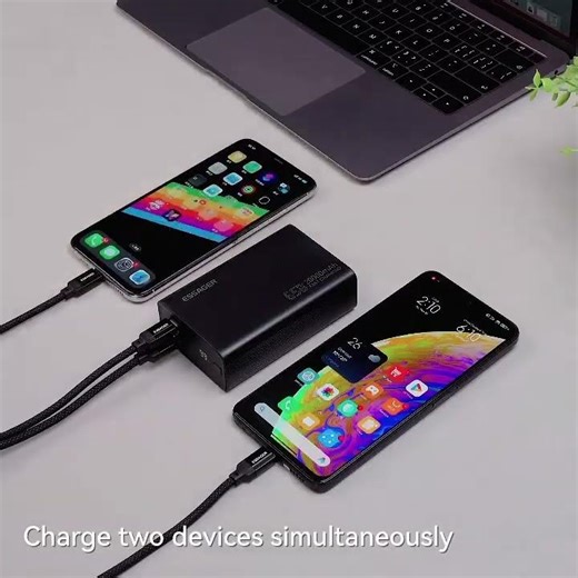 Essager batterie externe 20000mAh Portable PD 65W charge rapide