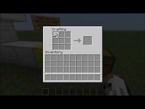 Minecraft Tutorial: 9 Things to do with Iron Ingots