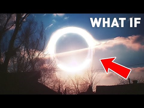 What would happen if a black hole replaced our Sun?