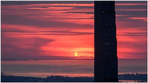 Watch: 2021’s first solar eclipse, the ‘ring of fire’