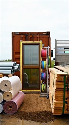 From Rusted Shipping Container to Dream Backyard Studio in 36 Seconds 🤯