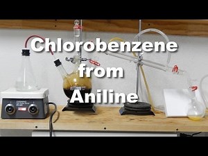Chlorobenzene from Aniline via the Sandmeyer Reaction