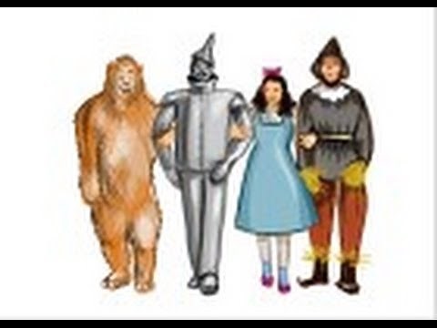 How to draw the Wizard of Oz Characters