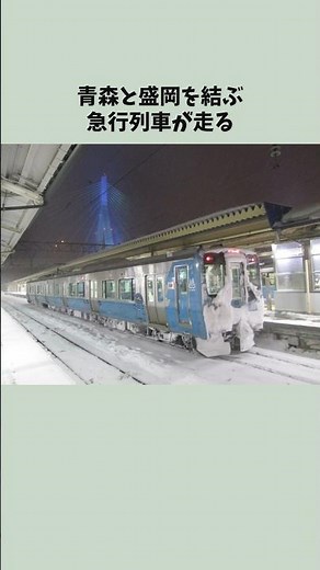 An express train runs between Morioka and Aomori [Aoimori Railway/Express Echo 703 Ride Tour] -Ji...
