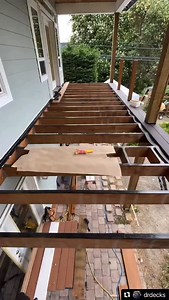 Loading and laying @timbertech #azek decking 5 planks at a time with @fastenmasterpro #cortex stainless hidden plugging system. #drdecks #yourprescriptionforquality | Dr.Decks
