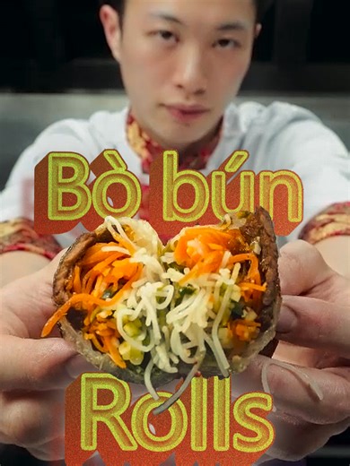 Rouleaux Frais Bœuf Mariné et Vermicelles