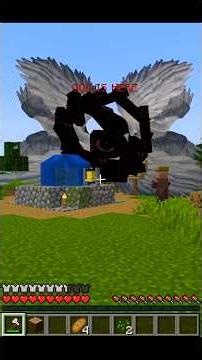 THE GOD Minecraft horror mod😶(extended version?)#minecraft #tweening