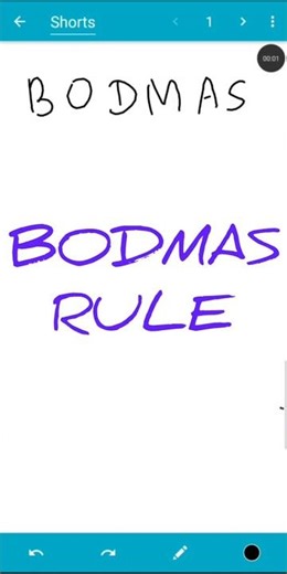 BODMAS Rule Explained in 45 Seconds | Maths Trick Tamil