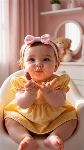 Baby’s First Makeup Tutorial 😂💄 | Cutest Short Ever