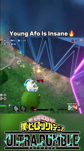 I Went Crazy With Young Afo and Dropped 41 K.O’s In my Video 🔥 | My Hero Ultra Rumble #mhur