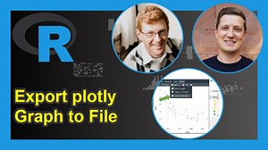 Export Interactive plotly Graph as PNG, JPEG & HTML File in R (Example)
