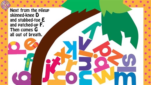 Chicka Chicka Boom Boom _ Sing along _英文儿歌 字母