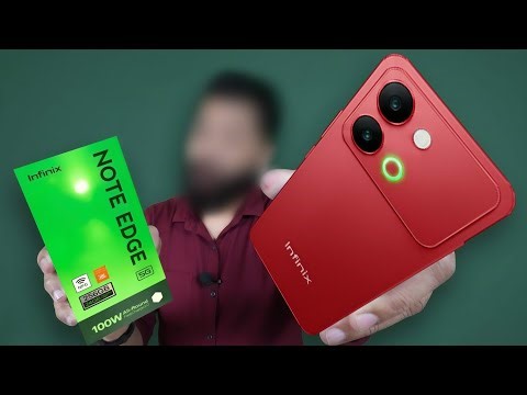 Infinix Note Edge Unboxing, first look & hand's on