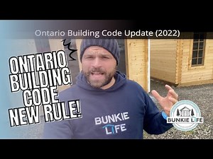 Ontario Building Code Change: 15m² (161 sq. ft.) Rule for Sheds / Bunkies