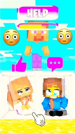 Help STEVE FIND His TRUE LOVE or You Die 😳🤯 #shorts #minecraft #animation