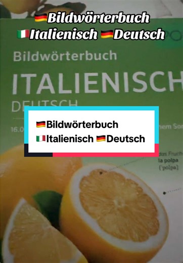 🇩🇪Bildwörterbuch 🇮🇹Italienisch 🇩🇪Deutsch #foryoupage❤️❤️ #deutsch #goviral #tiktokviral #tik_tok