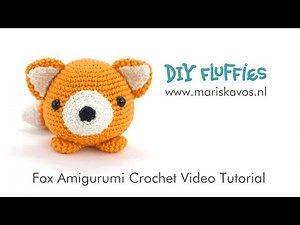 Axl the Fox Amigurumi Tutorial Crochet a Toy - English