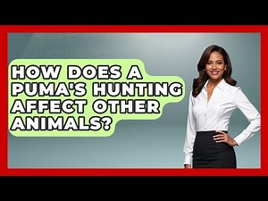 How Does A Puma's Hunting Affect Other Animals? - The Wild Life Explorer