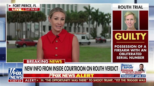 Ryan Routh appeared to try to stab himself in neck with a pen as verdict was being read