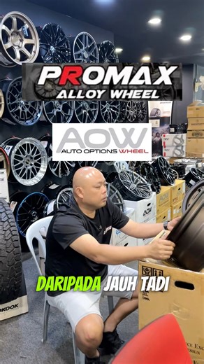 4.6K views · 44 reactions | New sport rim 16 promax & aow mana satu lawa Made in Thailand ====================== Any inquiry pls call or WhatsApp 0167108556/jackson 0167102281/Michael #UTyres #sportrim #newrim #newtire #tyre #car #accesories #johorbahru #johor #adjustable #bcracing #gab #hwl #brakecaliper #lenso #raysclub #aowautooption #aow #enkei #forgedwheels #promax | U Tyre Service Centre- Johor Bahru | Facebook