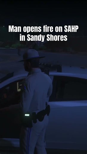 Man opens fire on SAHP in Sandy Shores! #shorts